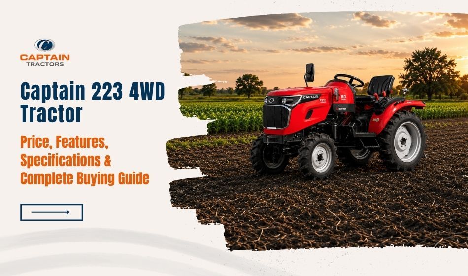 CAPTAIN TRACTORS 223 4wd